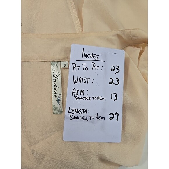 Coquette Fairy Cream Satin Lace Short Robe Bed Jacket Womens Sm Dainty Feminine - Picture 6 of 7